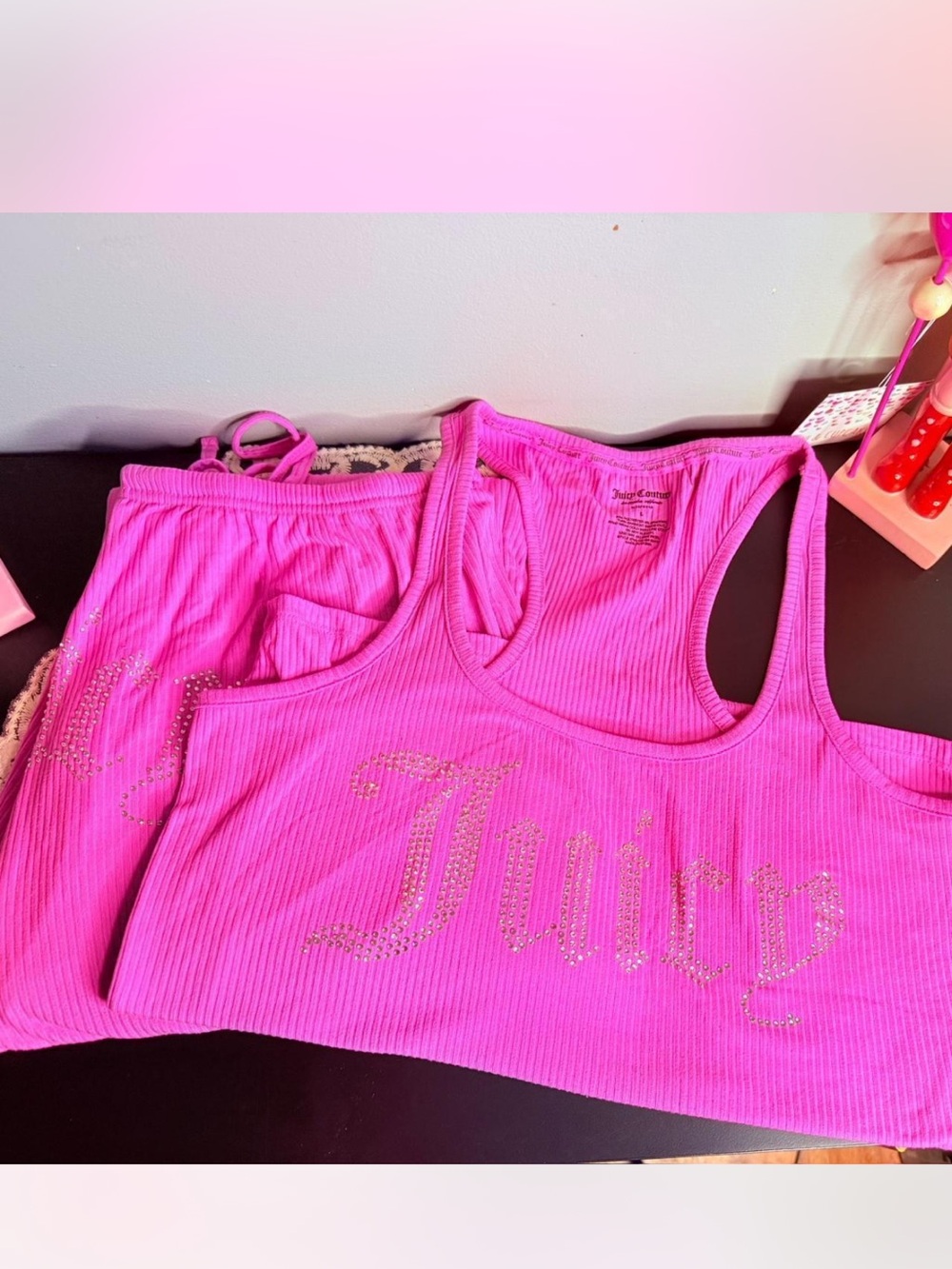 Juicy Couture Rhinestone Set - Picture 1 of 4